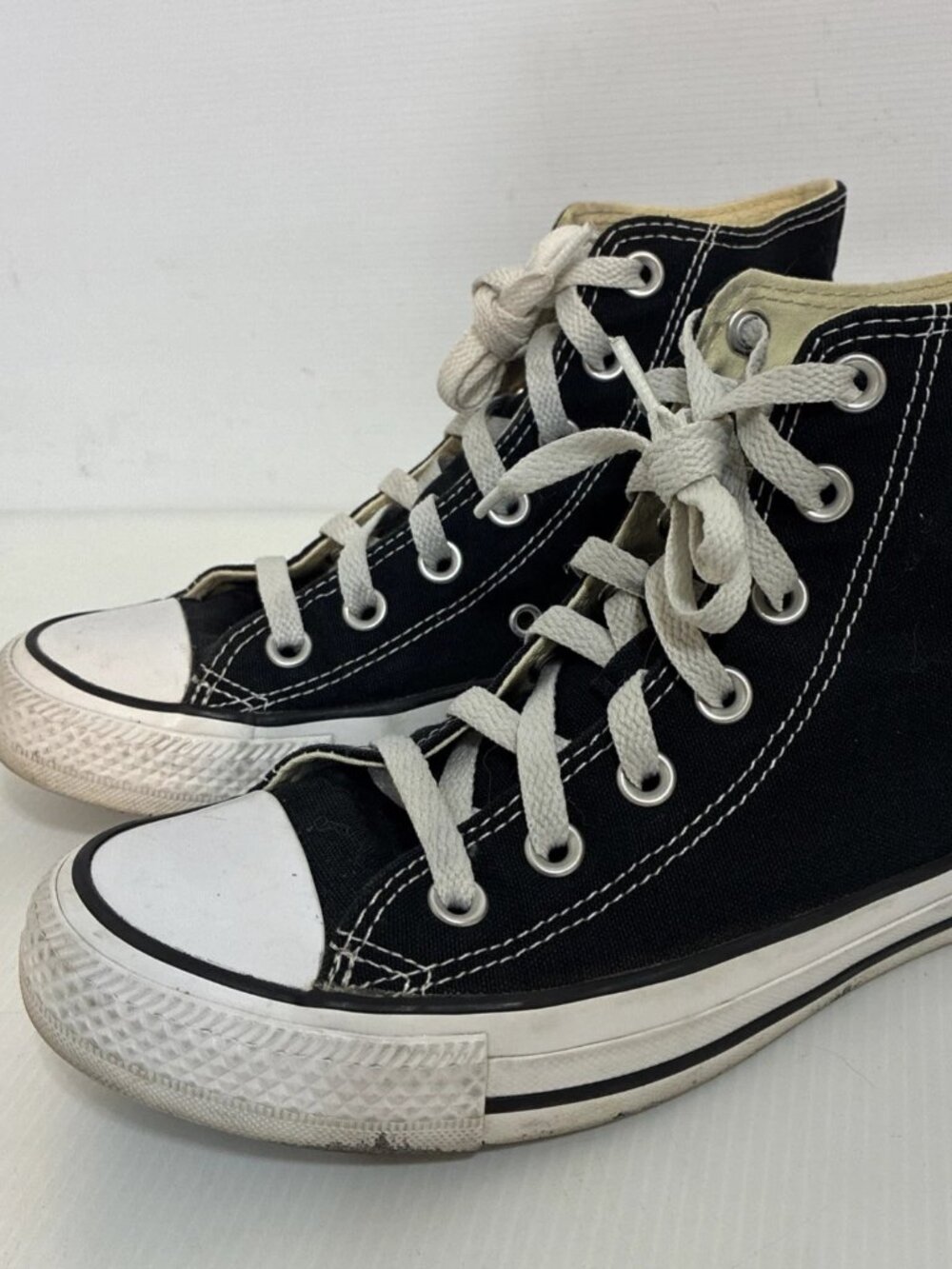 Converse Chuck Taylor All Star Hi Black Canvas Sneakers M9160 Mens 5.5 Wmns 7.5